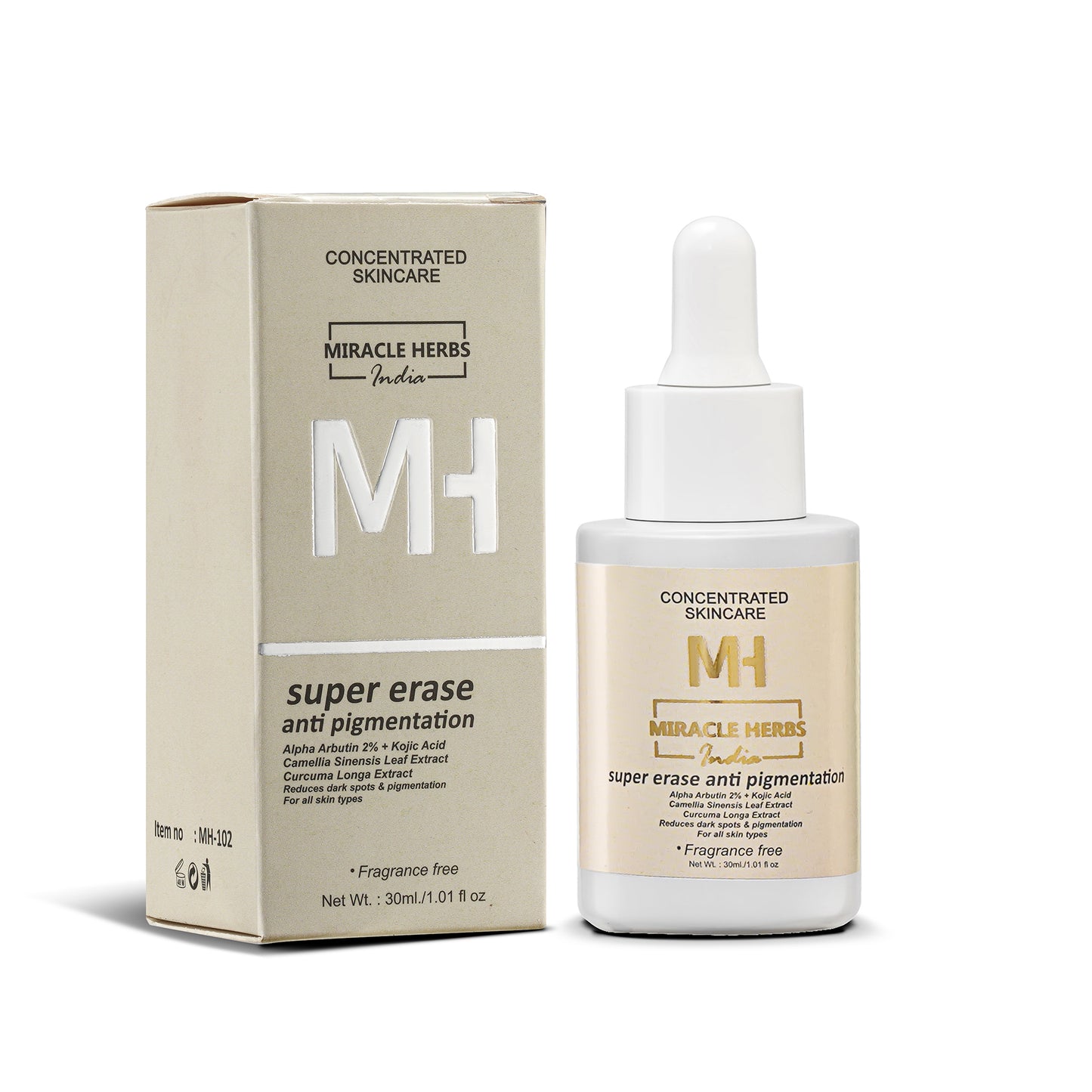 MIRACLE HERBS SUPER ERASE Anti Pigmentation 30ml