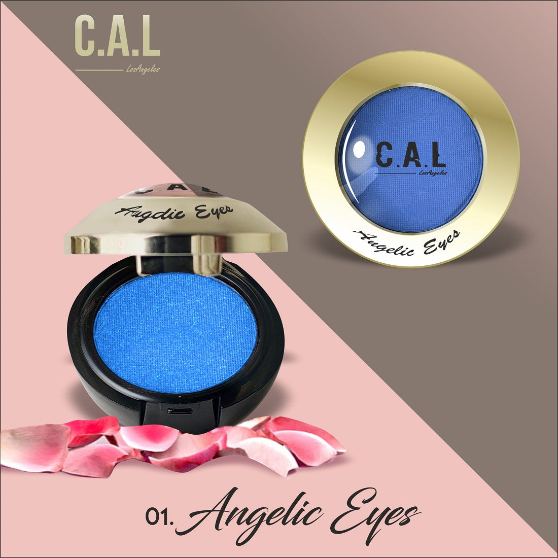 CAL Losangeles Waterproof & Long Lasting Angelic Eye Shadow 3.5g