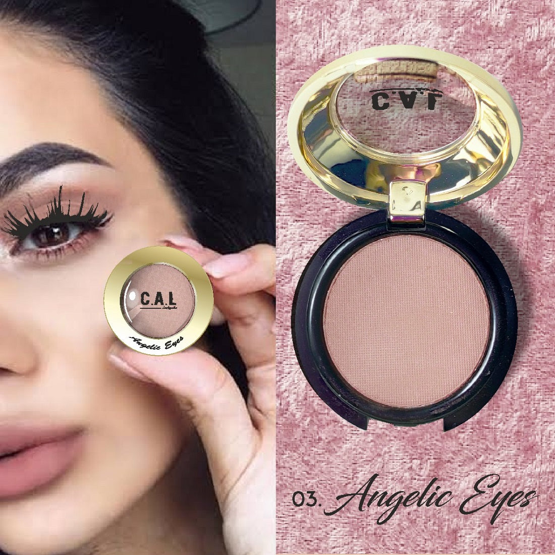 CAL Losangeles Waterproof & Long Lasting Angelic Eye Shadow 3.5g