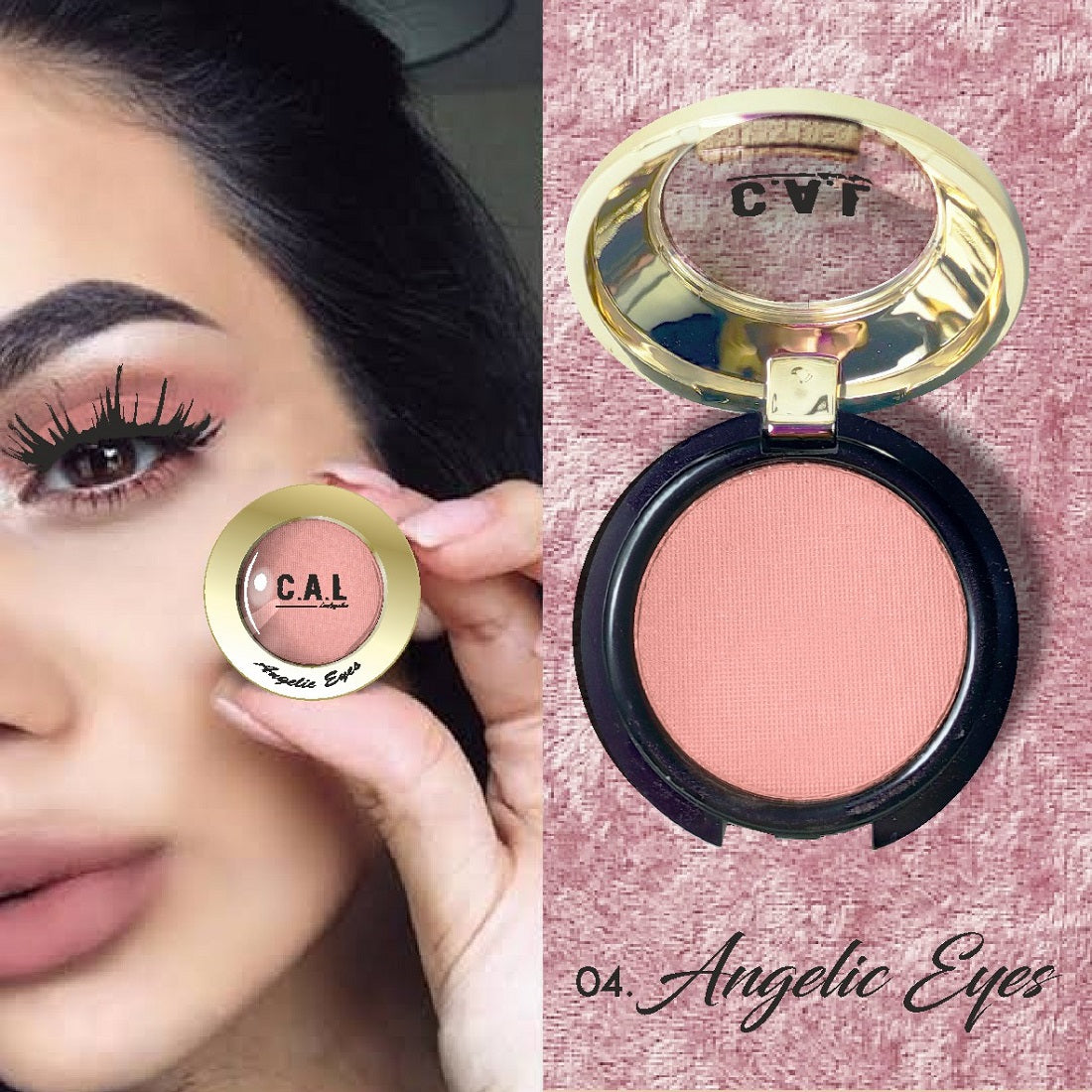 CAL Losangeles Waterproof & Long Lasting Angelic Eye Shadow 3.5g