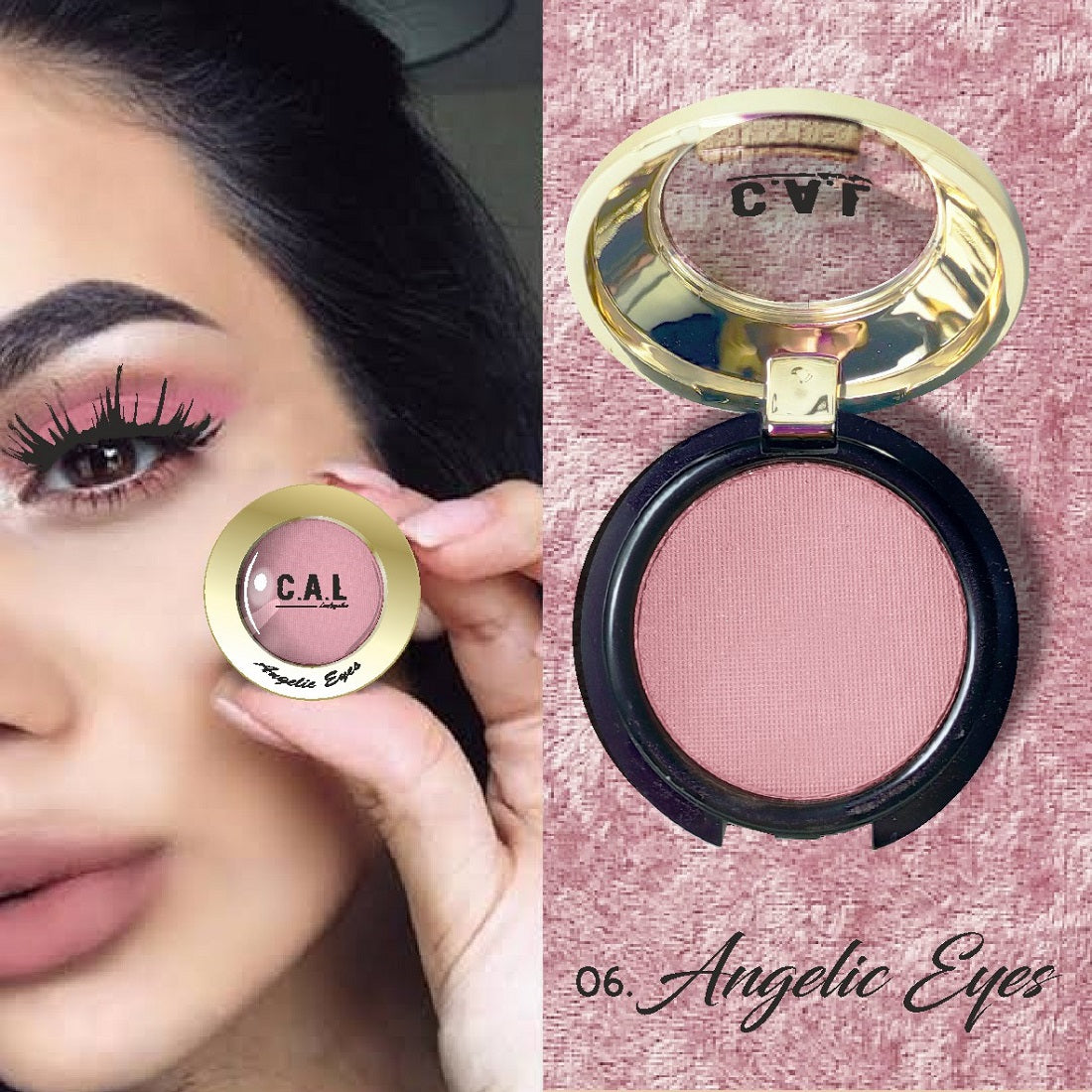 CAL Losangeles Waterproof & Long Lasting Angelic Eye Shadow 3.5g