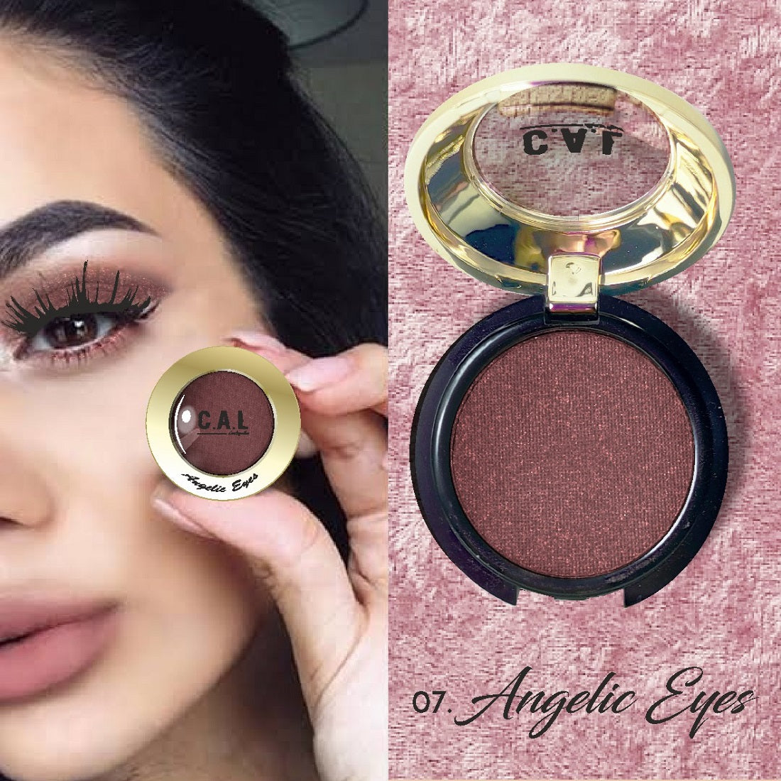 CAL Losangeles Waterproof & Long Lasting Angelic Eye Shadow 3.5g