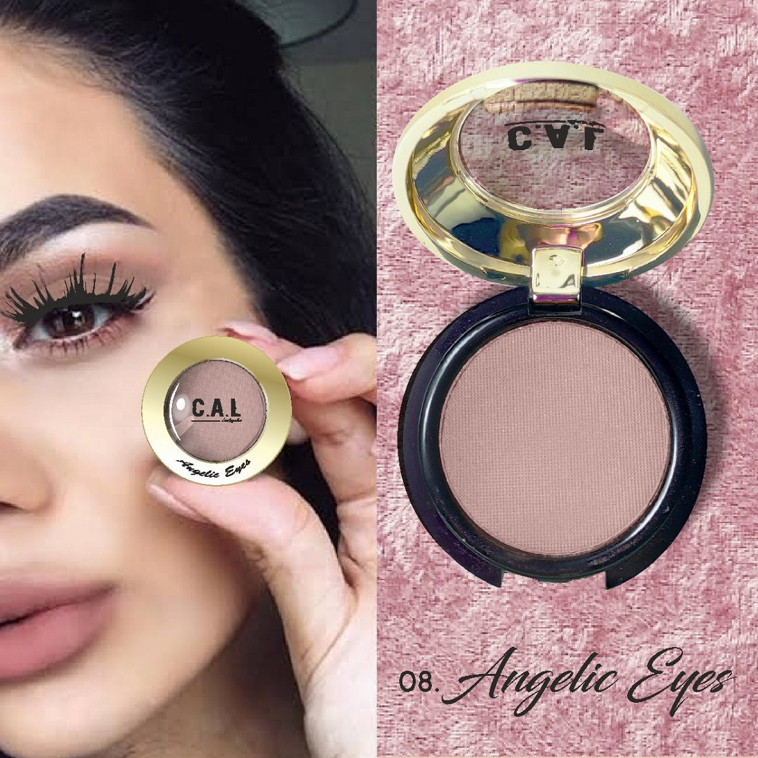 CAL Losangeles Waterproof & Long Lasting Angelic Eye Shadow 3.5g