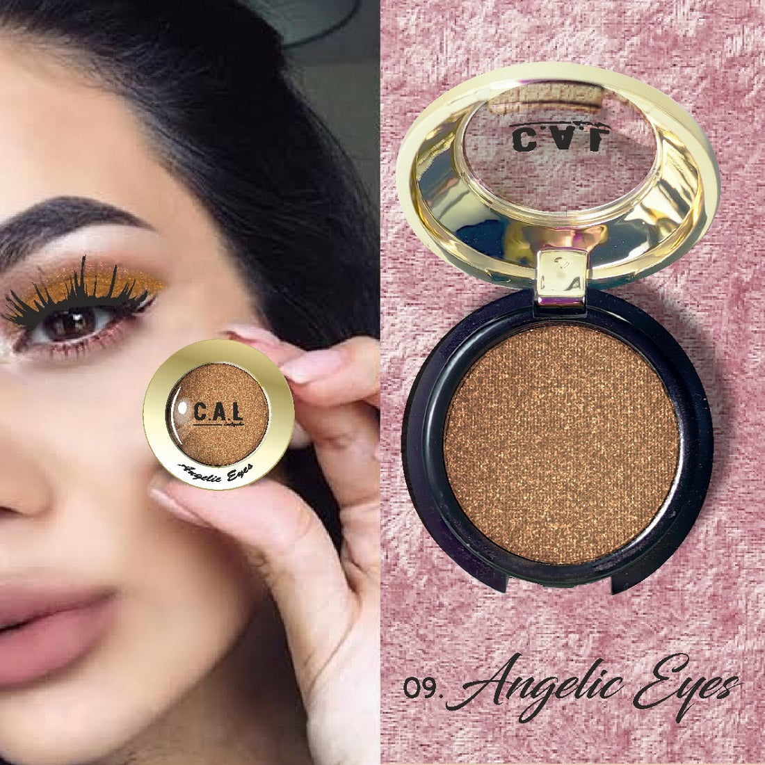 CAL Losangeles Waterproof & Long Lasting Angelic Eye Shadow 3.5g