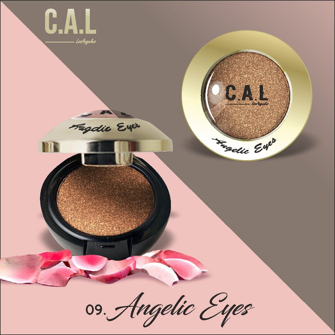 CAL Losangeles Waterproof & Long Lasting Angelic Eye Shadow 3.5g