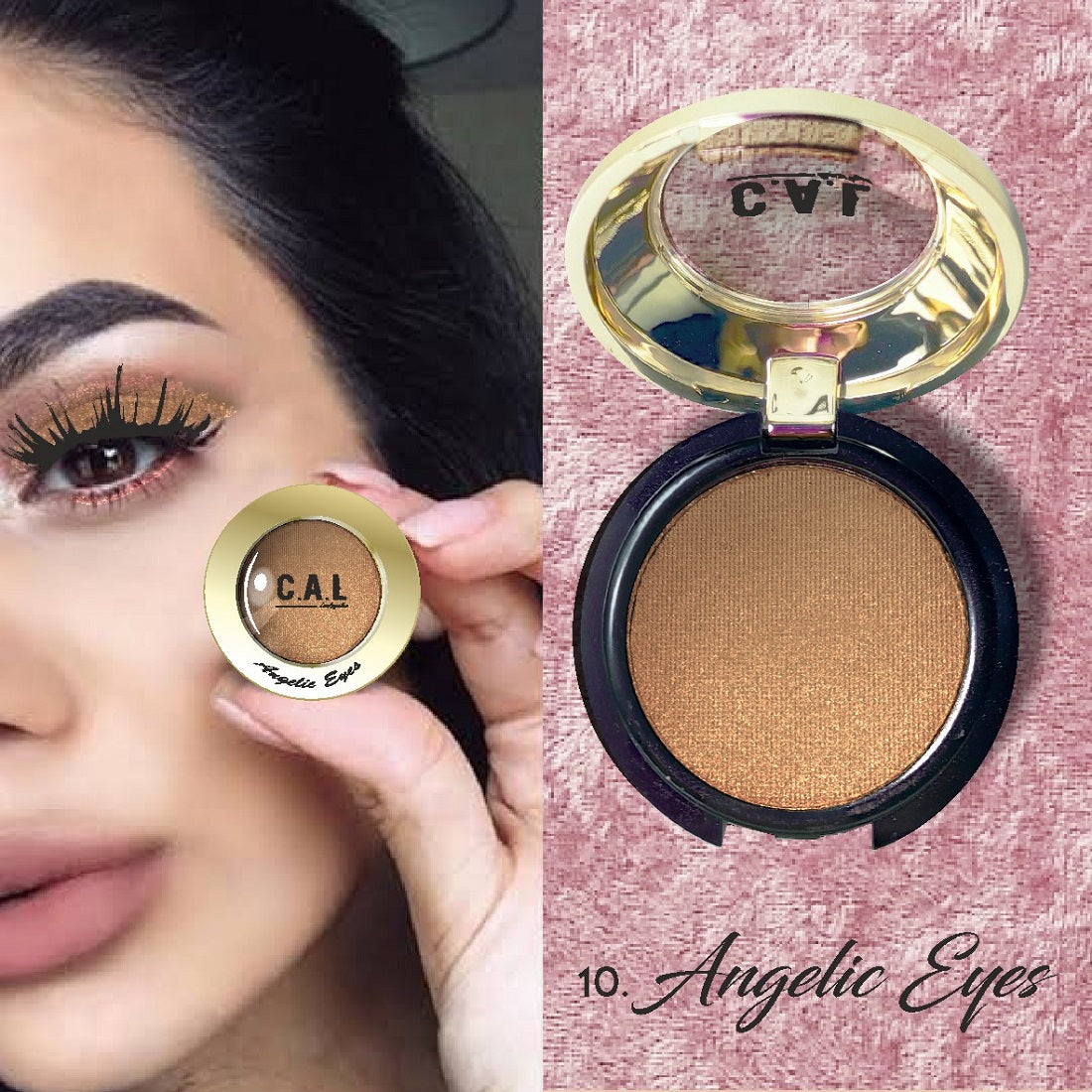 CAL Losangeles Waterproof & Long Lasting Angelic Eye Shadow 3.5g