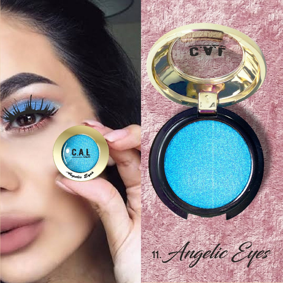 CAL Losangeles Waterproof & Long Lasting Angelic Eye Shadow 3.5g