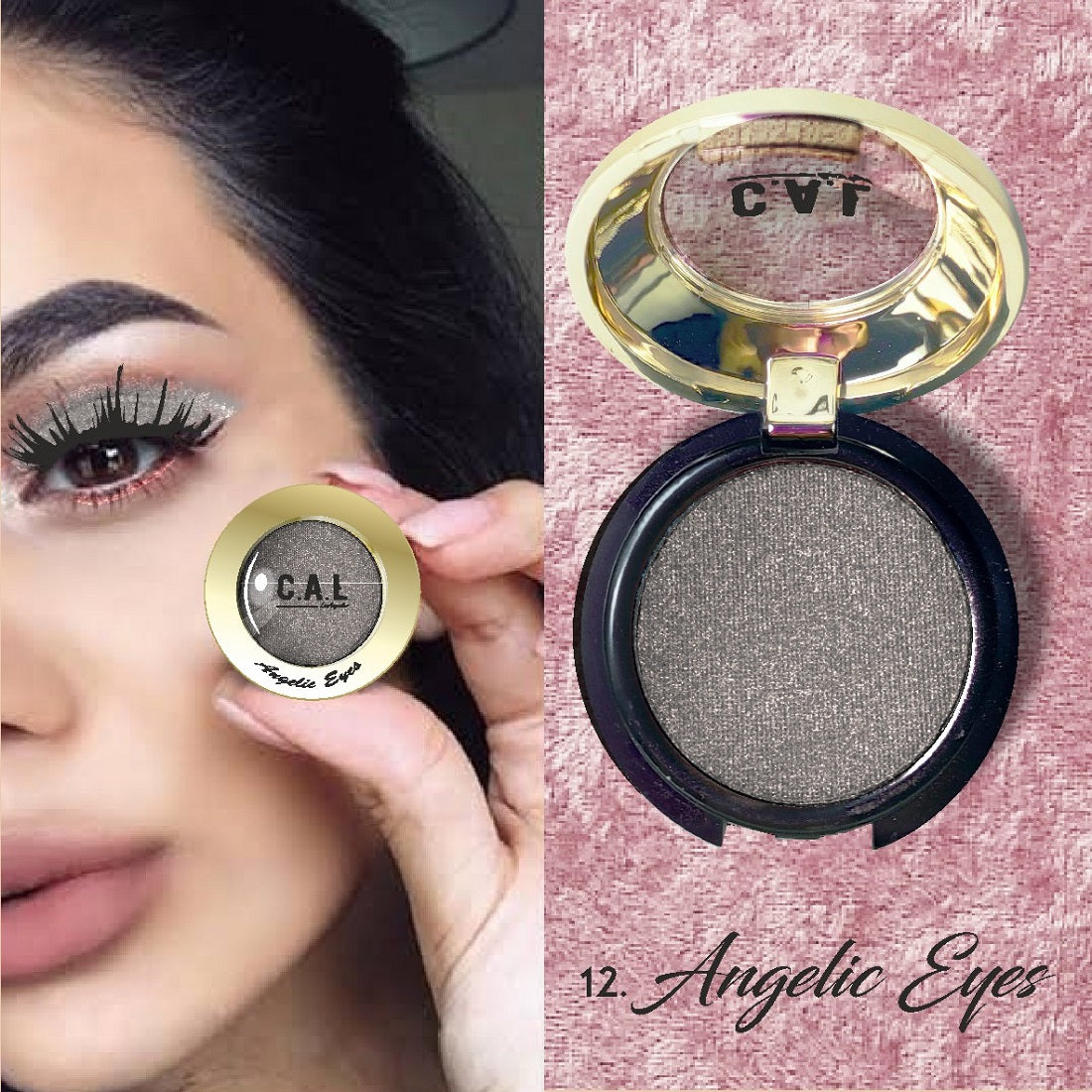 CAL Losangeles Waterproof & Long Lasting Angelic Eye Shadow 3.5g