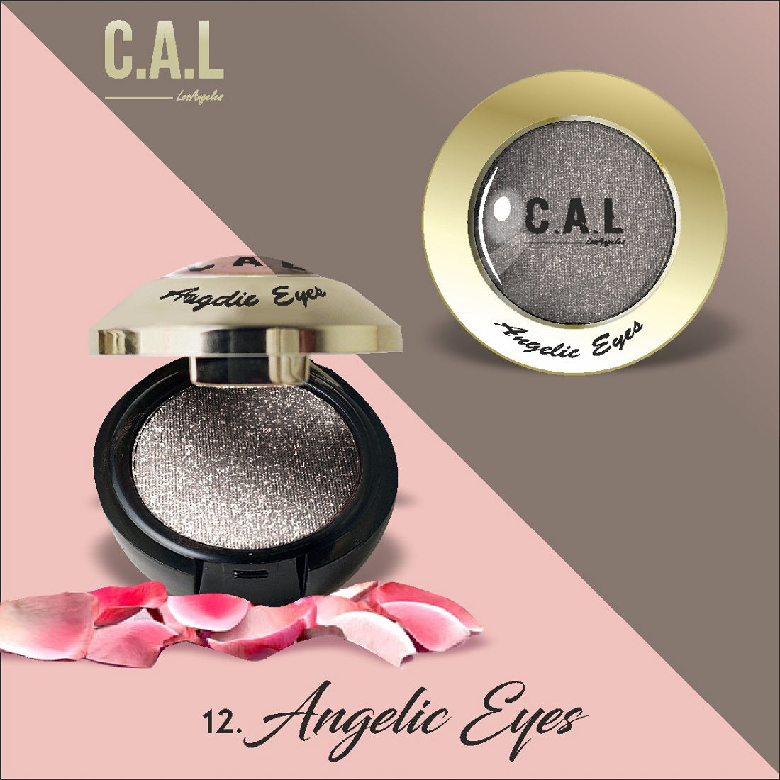 CAL Losangeles Waterproof & Long Lasting Angelic Eye Shadow 3.5g