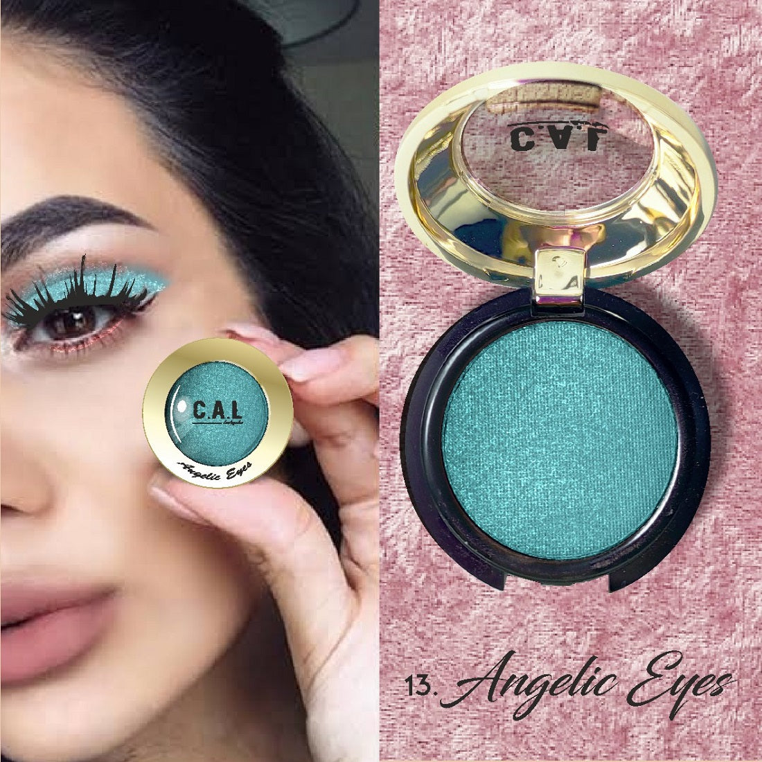 CAL Losangeles Waterproof & Long Lasting Angelic Eye Shadow 3.5g