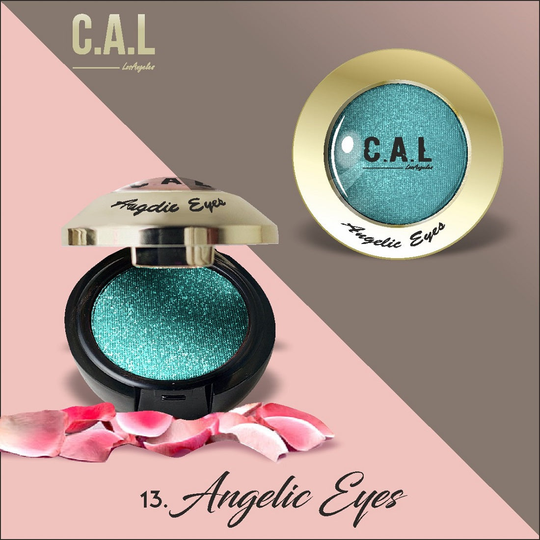 CAL Losangeles Waterproof & Long Lasting Angelic Eye Shadow 3.5g