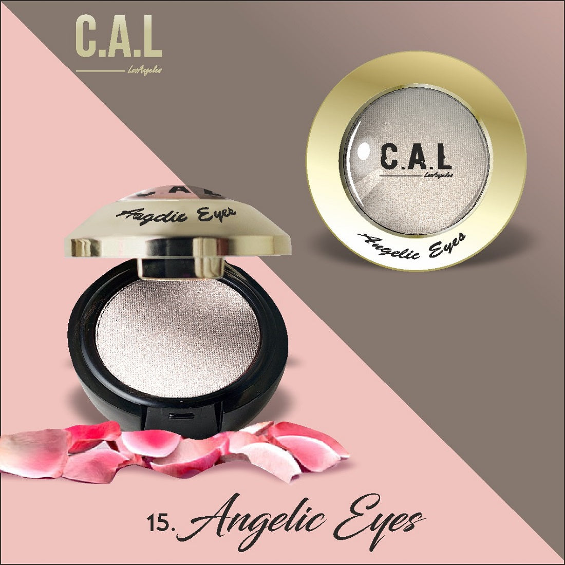 CAL Losangeles Waterproof & Long Lasting Angelic Eye Shadow 3.5g