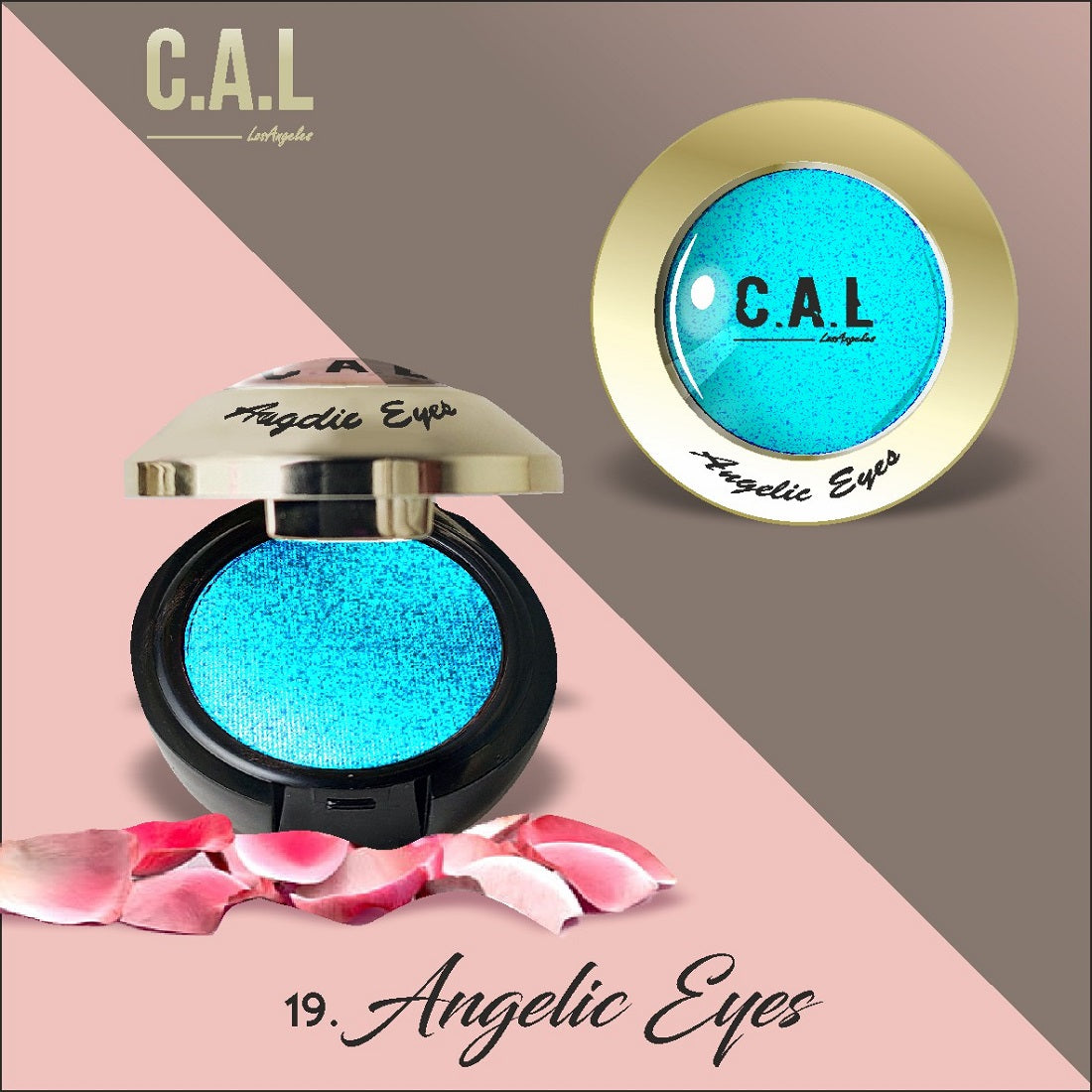 CAL Losangeles Waterproof & Long Lasting Angelic Eye Shadow 3.5g