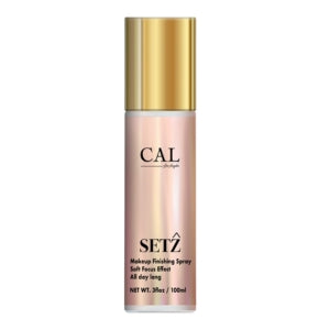 CAL Losangeles SETZ Makeup Finishing Spray Look Makeup Stays Intact Entire Day |Keeps Makeup Intact | Hydrates, Soothes & Refreshes Skin Long Lasting & Weightless Formula- 100 ml