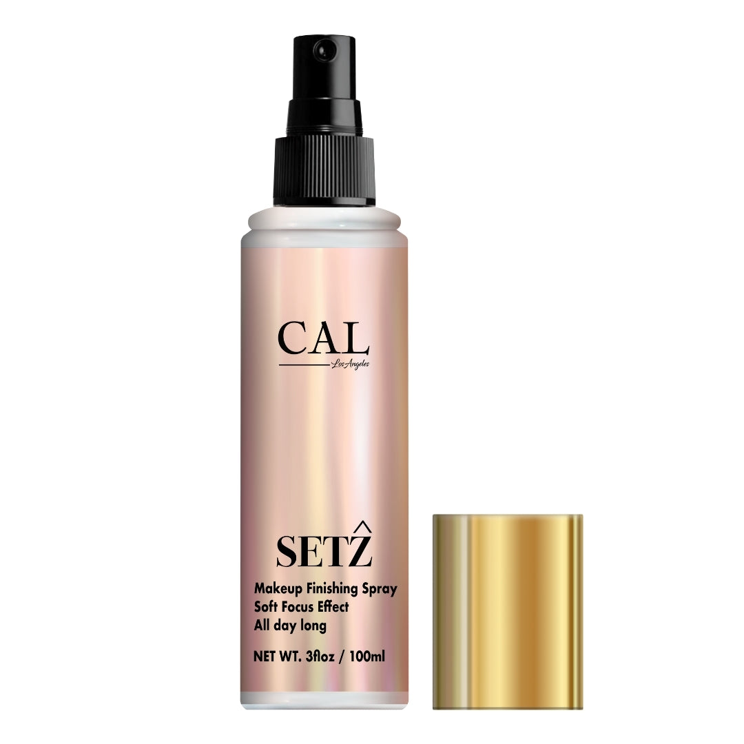 CAL Losangeles SETZ Makeup Finishing Spray Look Makeup Stays Intact Entire Day |Keeps Makeup Intact | Hydrates, Soothes & Refreshes Skin Long Lasting & Weightless Formula- 100 ml