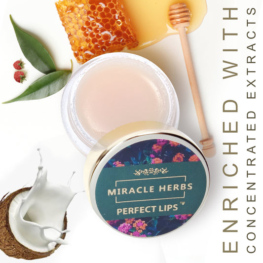 Miracle Herbs PERFECT LIPS lip treatment balm/100% Organic